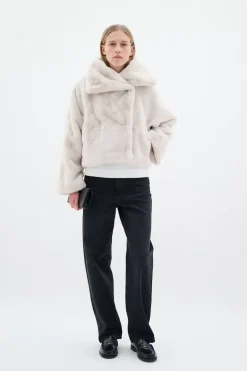 Inwear naisten takki YONEKOIW SHORT COAT, Haze