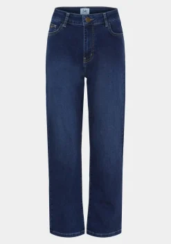 Isay Naisten Farkut, LIDO STRAIGHT ANKLE Indigo