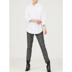 Isay Naisten Paitapusero, Bellis Long Shirt Valkoinen