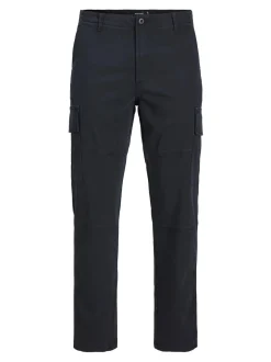 Jack and jones housut, JPSTKANE HARLOW CARGO Musta