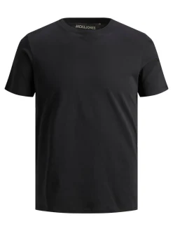 Jack and Jones JJEORGANIC BASIC TEE SS O-NECK Musta