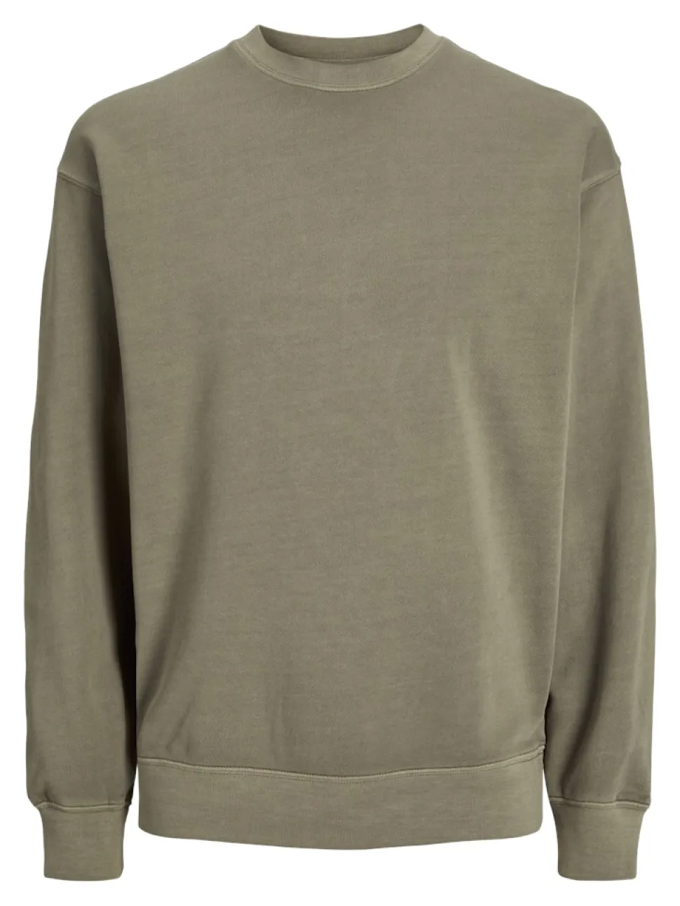 Jack and Jones miesten collegepusero, JJECHARGE FADED SWEAT CREW NECK Silver Sage