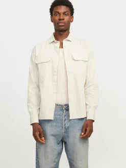 Jack and Jones miesten farkkupaita, JJETRAVIS SHIRT LS Moonbeam
