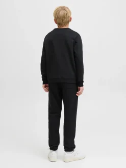 JACK&JONES JUNIOR lasten housut, JPSTKANE URBAN EDGE SWEAT PANTS JNR Musta