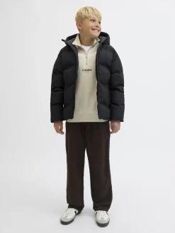JJESOHO PUFFER HOOD JNR MUSTA