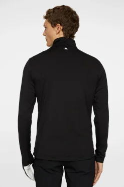 J.Lindeberg miesten paita, TOUR TECH MID LAYER NOS GOLF Musta
