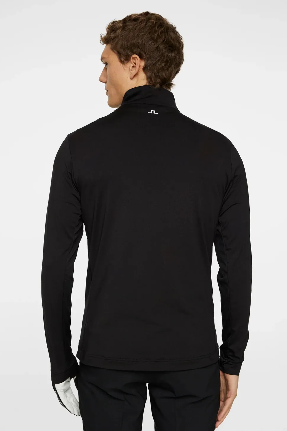 J.Lindeberg miesten paita, TOUR TECH MID LAYER NOS GOLF Musta