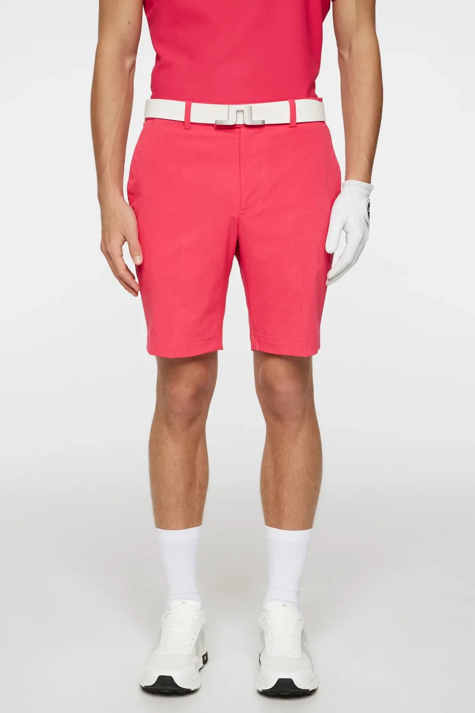 J.Lindeberg miesten shortsit, VENT SHORTS GOLF Punainen