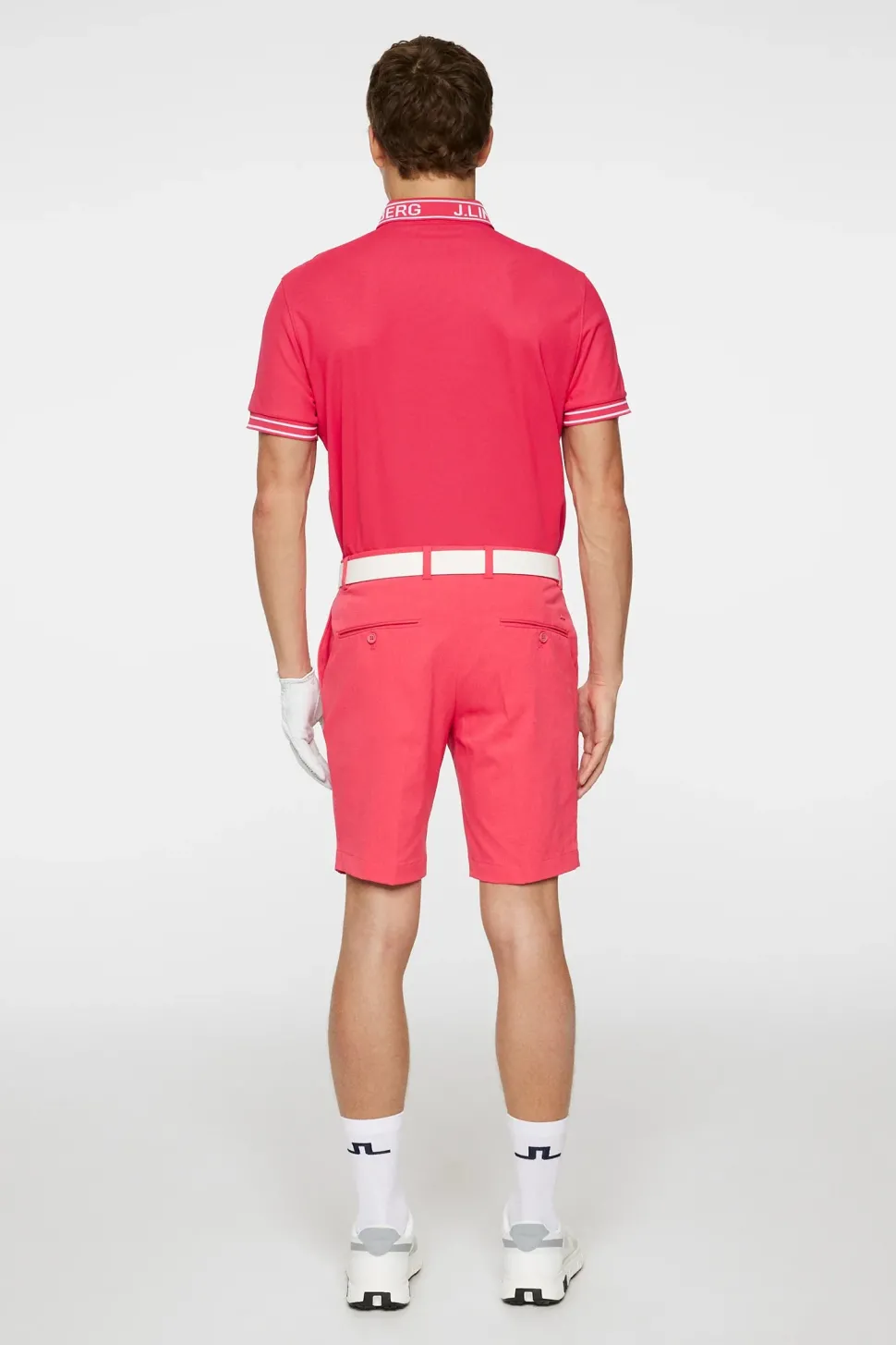 J.Lindeberg miesten shortsit, VENT SHORTS GOLF Punainen