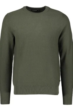 J.Lindeberg neule, COTTON STRUCTURE Armeijanvihreä