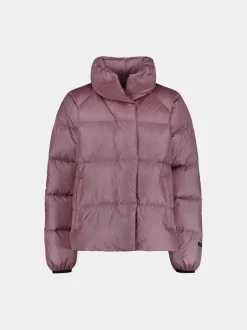 Joutsen naisten untuvatakki HULDA LYHYT UNTUVATAKKI 68CM, violetti