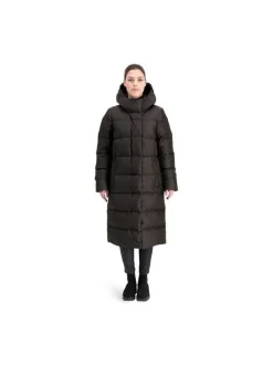 Joutsen Naisten Untuvatakki, ULRIKA UNTUVATAKKI 106CM Tummanruskea