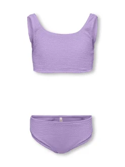 Kids Only bikinit, KOGAMANDA STRUCTURE BIKINI SET Violetti, Lila