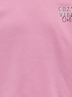 Kids Only lasten collegepaita KOGBILA PRINT O-NECK SWEAT NOOS, vaaleanpunainen