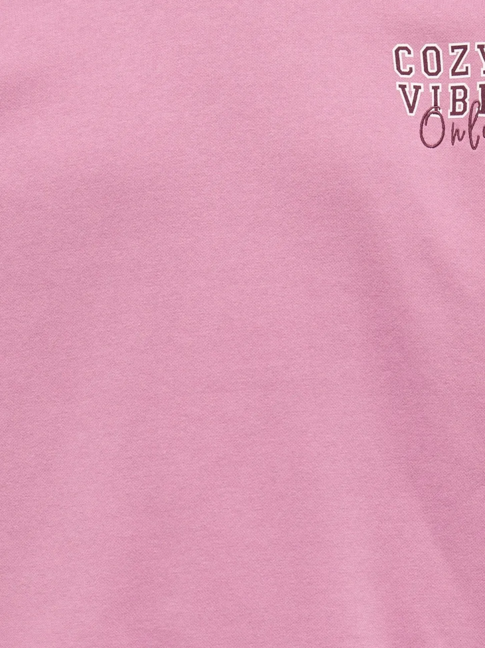 Kids Only lasten collegepaita KOGBILA PRINT O-NECK SWEAT NOOS, vaaleanpunainen