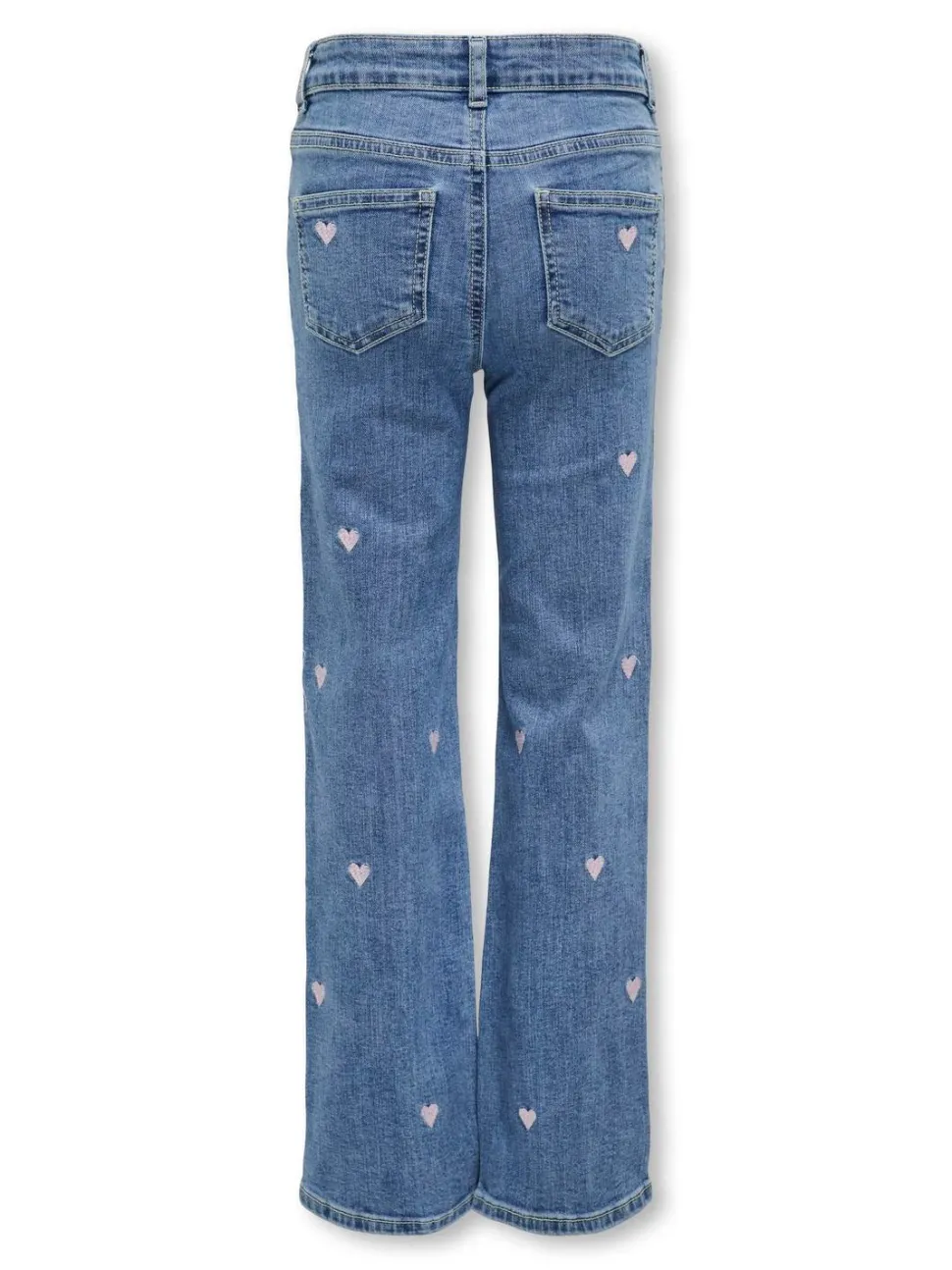 Kids Only Lasten Farkut, KOGJUICY WIDE LEG HEART JEANS Indigo
