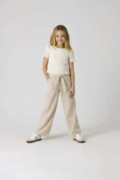 Kids Only lasten housut, KOGSIESTA PULL-UP LINEN BLEND PANT Beige