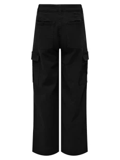 Kids Only Lasten Housut, KOGYARROW VOX CARGO PANT Musta