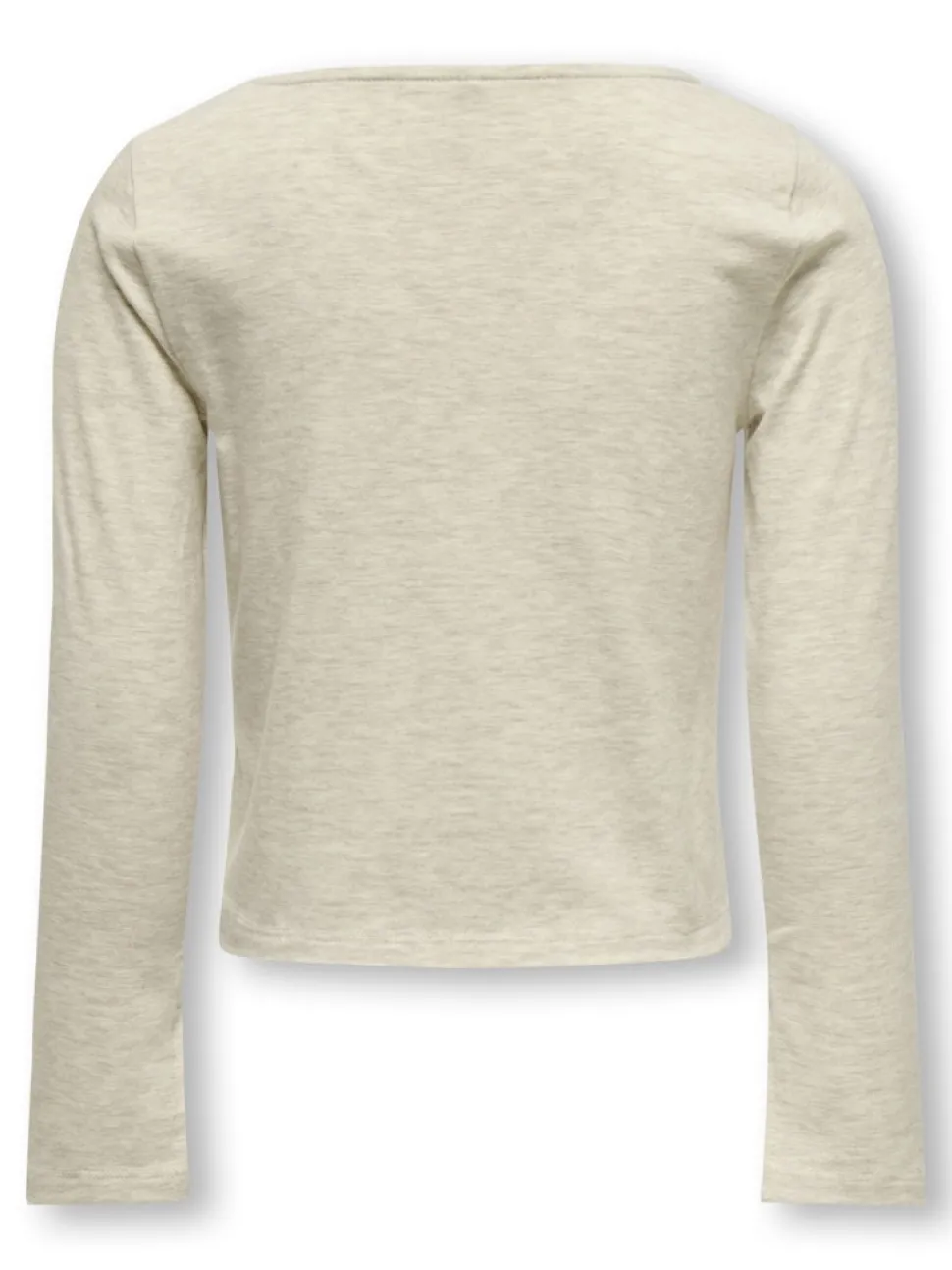 Kids Only lasten paita, KOGFELINA L/S BOATNECK SLIT TOP Beige