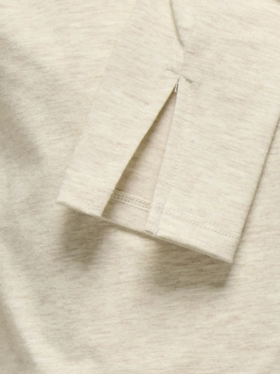 Kids Only lasten paita, KOGFELINA L/S BOATNECK SLIT TOP Beige