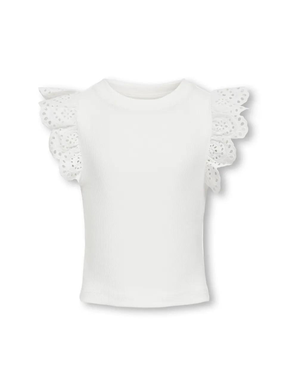 Kids Only lasten toppi, KOGDREA LIFE S/S TOP Valkoinen