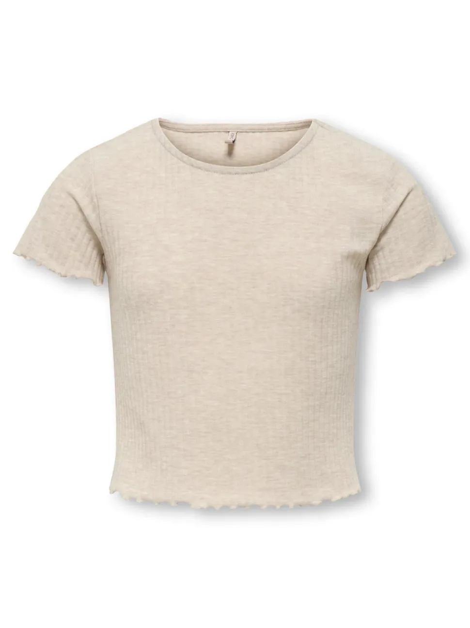 Kids Only lasten t-paita Kognella SS Oneck Top, luonnonvalkoinen