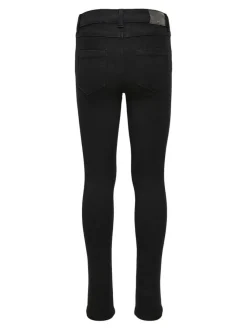 Kids Only Tyttöjen Skinny Fit Farkut, KONROYAL LIFE REG SKINNY JEANS Musta