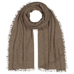 Klement naisten huivi Cashmere huivi 100, ruskeanharmaa