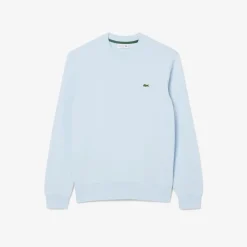 Lacoste Miesten Collegepaita, BRUSHED COTTON FLEEX JOGGER SWEATSHIRT Vaaleansininen