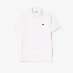 Lacoste Miesten Pikeepaita, ORIGINAL L1212 POLO NOS Valkoinen