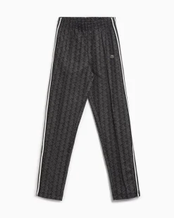 Lacoste Miesten Verryttelyhousut, MONOGRAM TRACK PANT Musta
