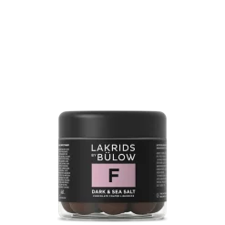 Lakrids by Bülow lakritsi Small F Dark&Sea Salt