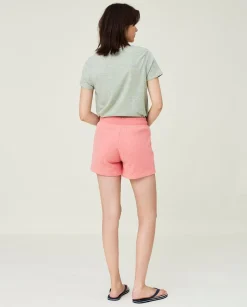 Lexington Naisten Collegeshortsit NAOMI SHORTS Koralli