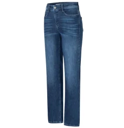 Mac naisten farkut Laura Stretch Denim, tummansininen