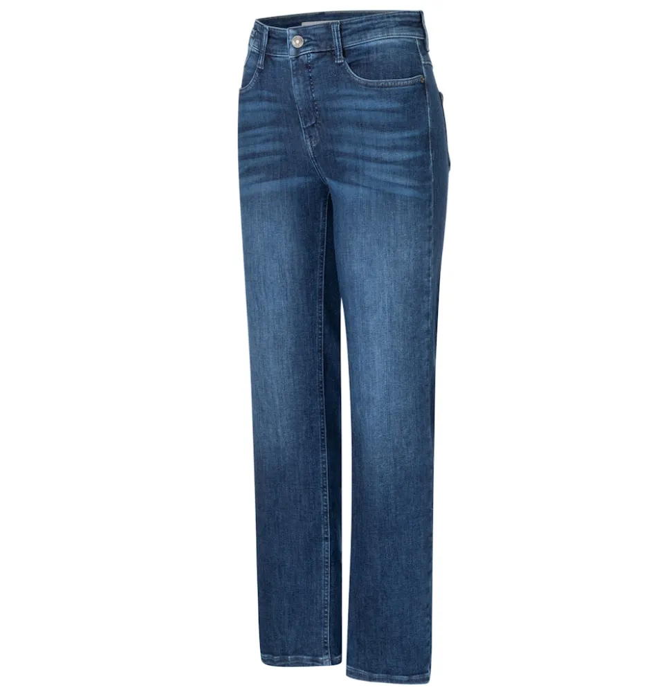 Mac naisten farkut Laura Stretch Denim, tummansininen