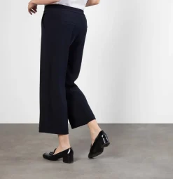 Mac naisten housut, Chiara cropped Tummansininen