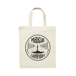Makia Kangaskassi HARMAJA TOTE, Luonnonvalkoinen
