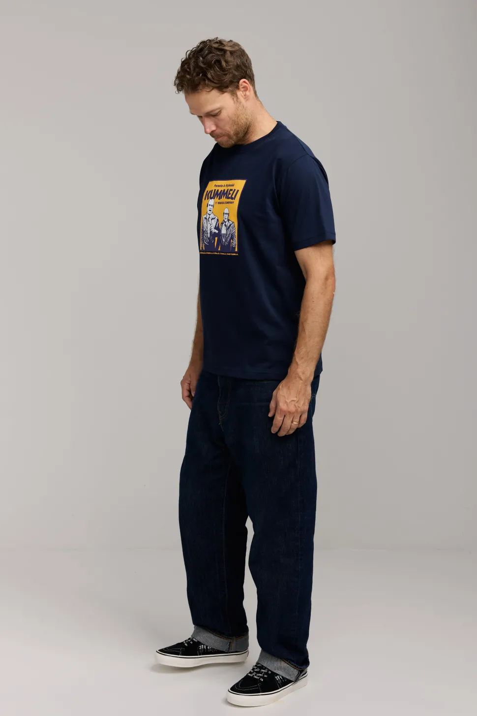 Makia Kummeli A-Ryhmä T-shirt, tummansininen