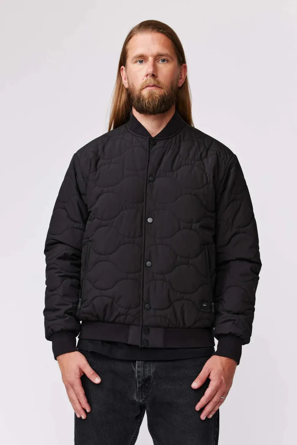 Makia Miesten Bombertakki, GRAVITY JACKET Musta