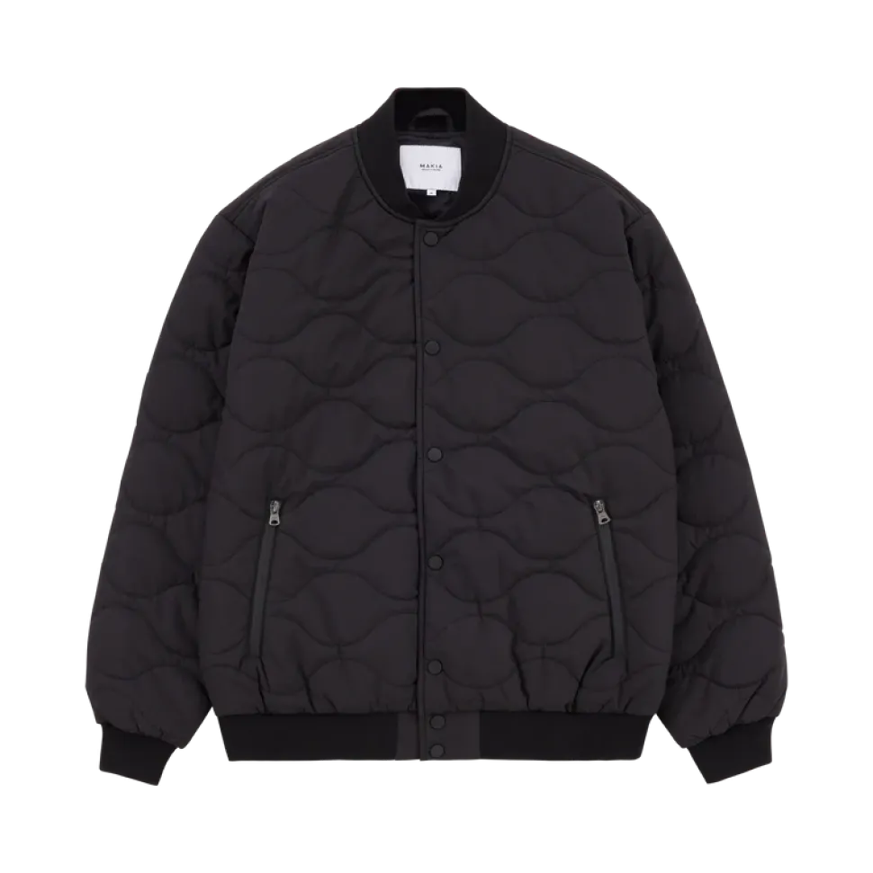 Makia Miesten Bombertakki, GRAVITY JACKET Musta