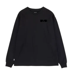 Makia miesten college, STATEMENT LONG SLEEVE Musta
