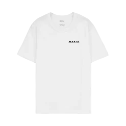 Makia miesten t-paita Bruun T-shirt, valkoinen