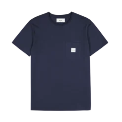 Makia Miesten T-paita, Square Pocket T-Shirt Tummansininen