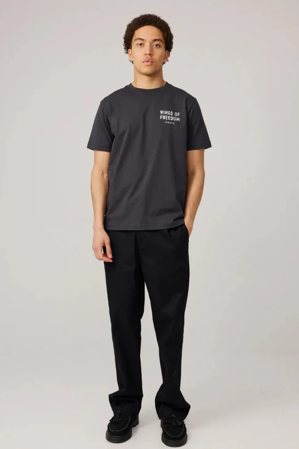 Makia miesten t-paita Wings T-shirt, musta