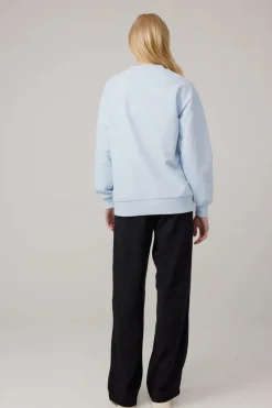 Makia naisten collegepaita Makia Sweatshirt, vaaleansininen