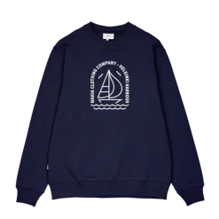 Makia unisex collegepaita, REGATTA SWEATSHIRT Tummansininen