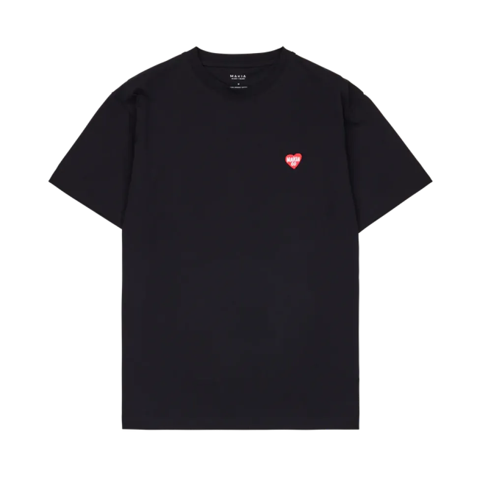 Makia unisex t-paita, ESSENCE T-SHIRT Musta
