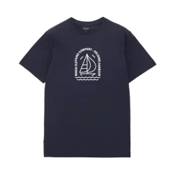 Makia unisex t-paita, REGATTA T-SHIRT Tummansininen