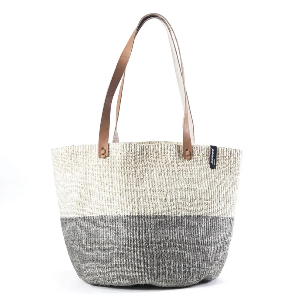 Mifuko olkalaukku, Kiondo shopper basket | Natural and ligh HARMAA KUOSILLINEN