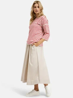 Milano Italy naisten hame, MID SKIRT Hiekka